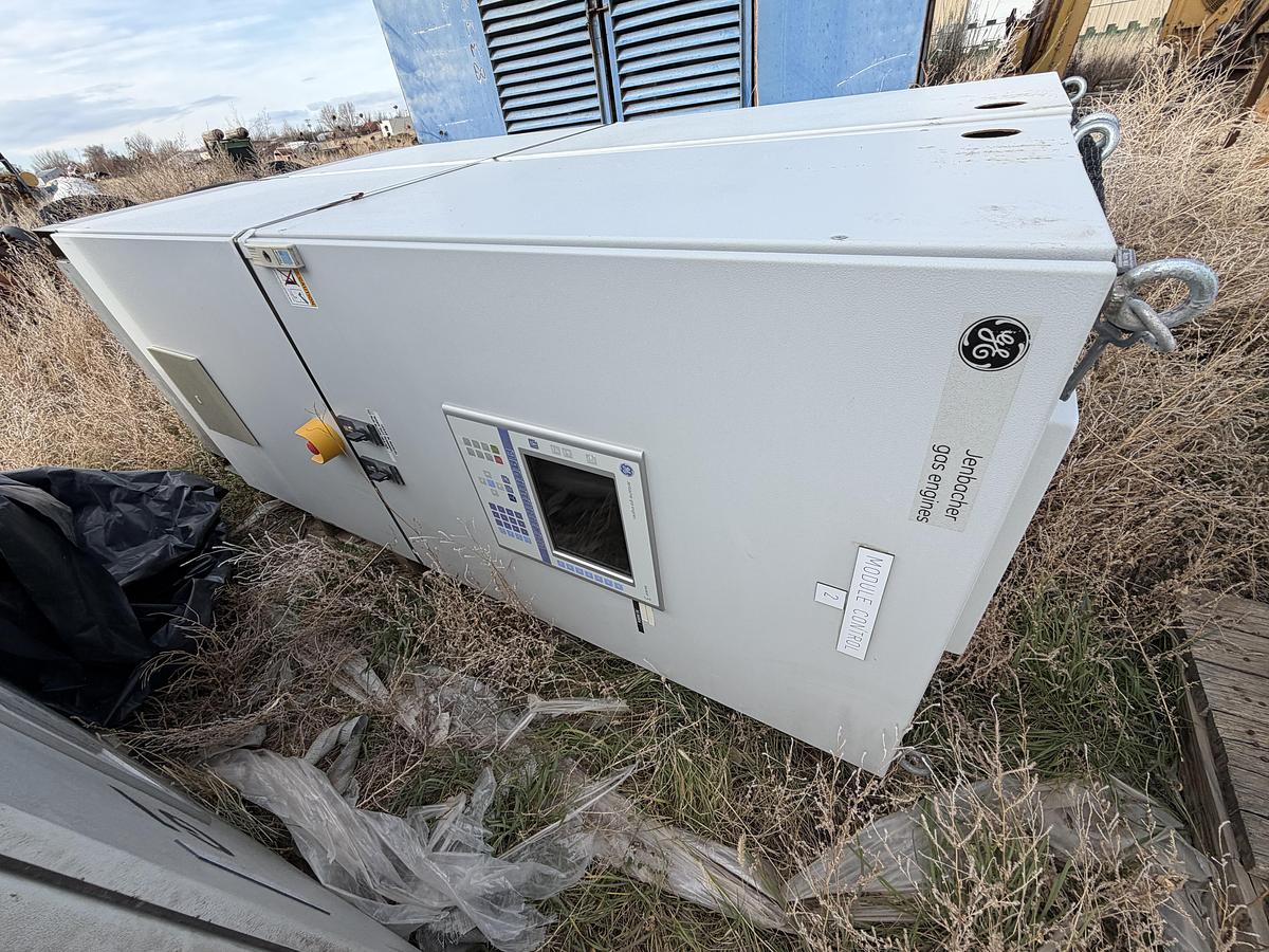 Used 2011 GENERAL ELECTRIC, JENBACHER Diane Panels, Engine Controls