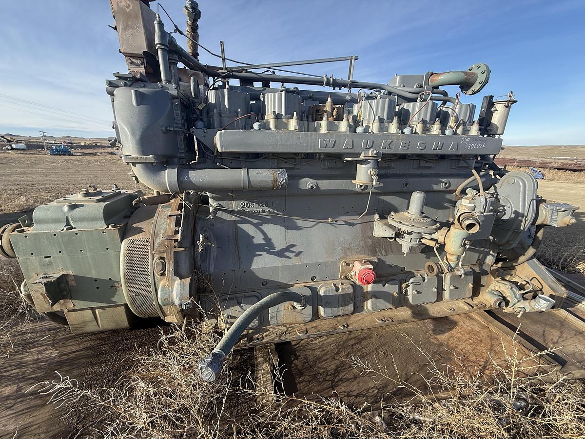 Used 2001 WAUKESHA F3524 GSI Diesel Engine