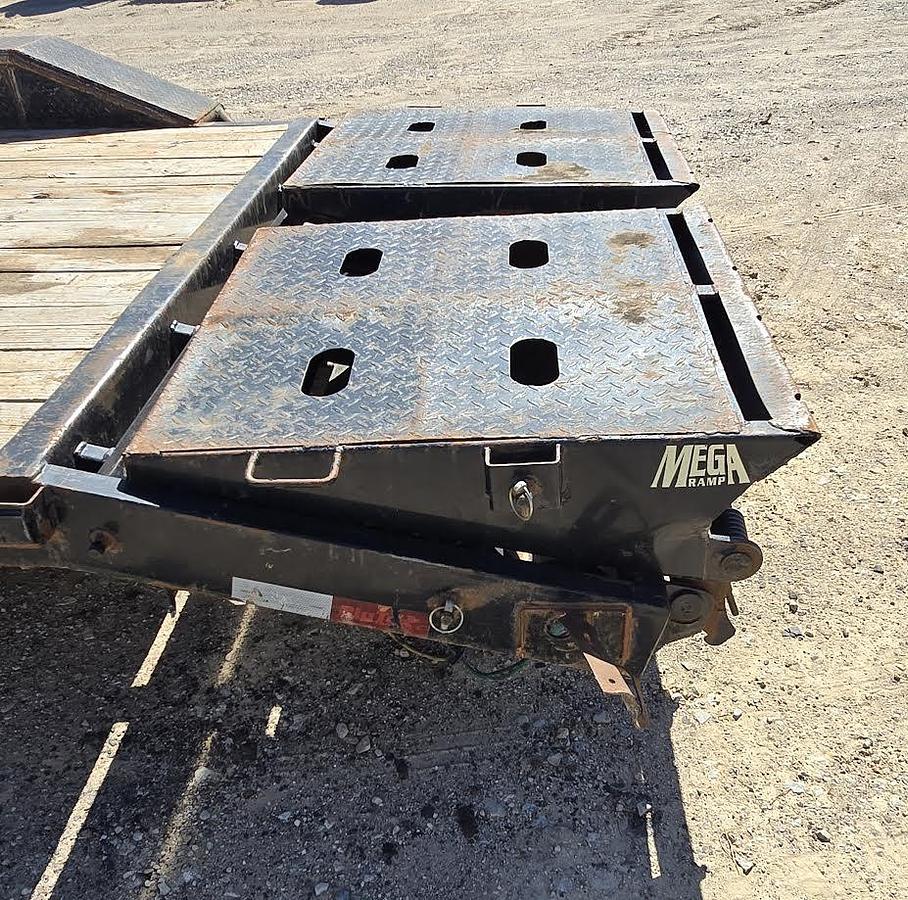 Used 2017 Big Tex Heavy Duty Tandem Axle Equipment Trailer