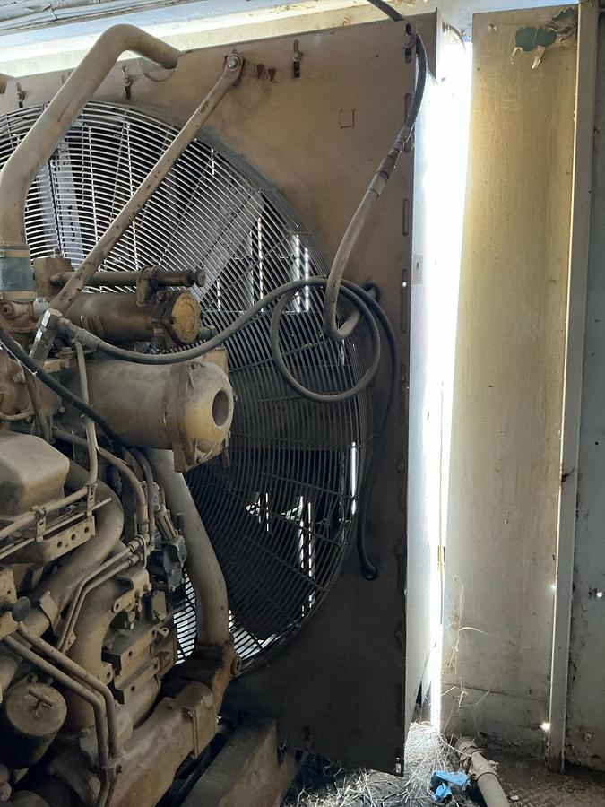 Used National Oilwell Mud Pump p/b Cat 3508 in Shed Stock #4886-49 .1.2.3