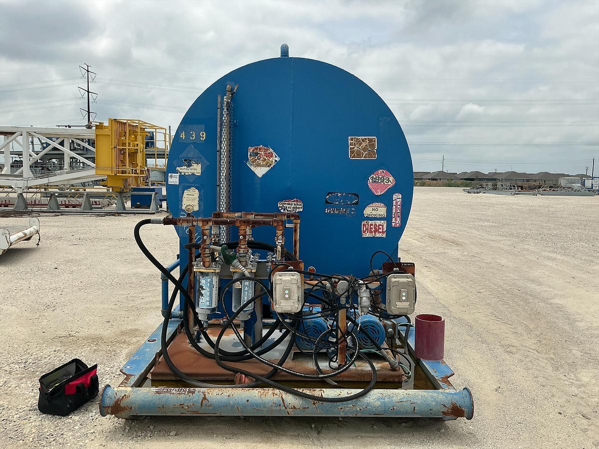 Used Fuel Tank, Welded Steel, H&P