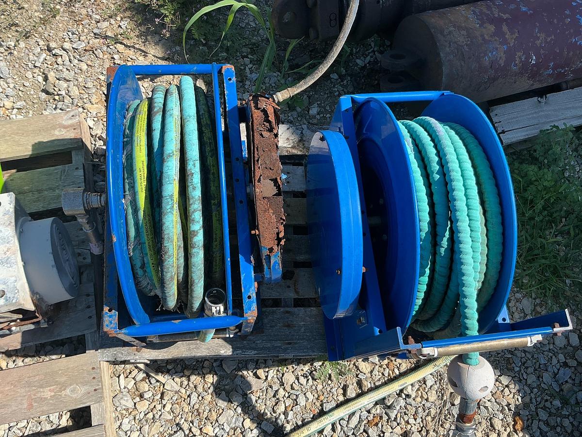Used Coxreels Hydraulic Hose Reel x2 
