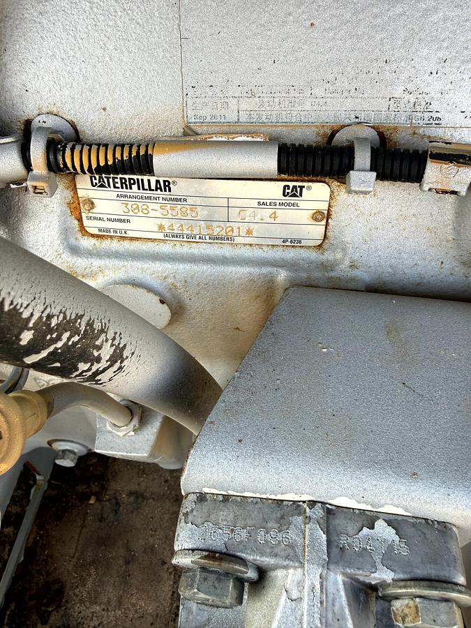 Used Cat C4.4 Skid Mounted Engine