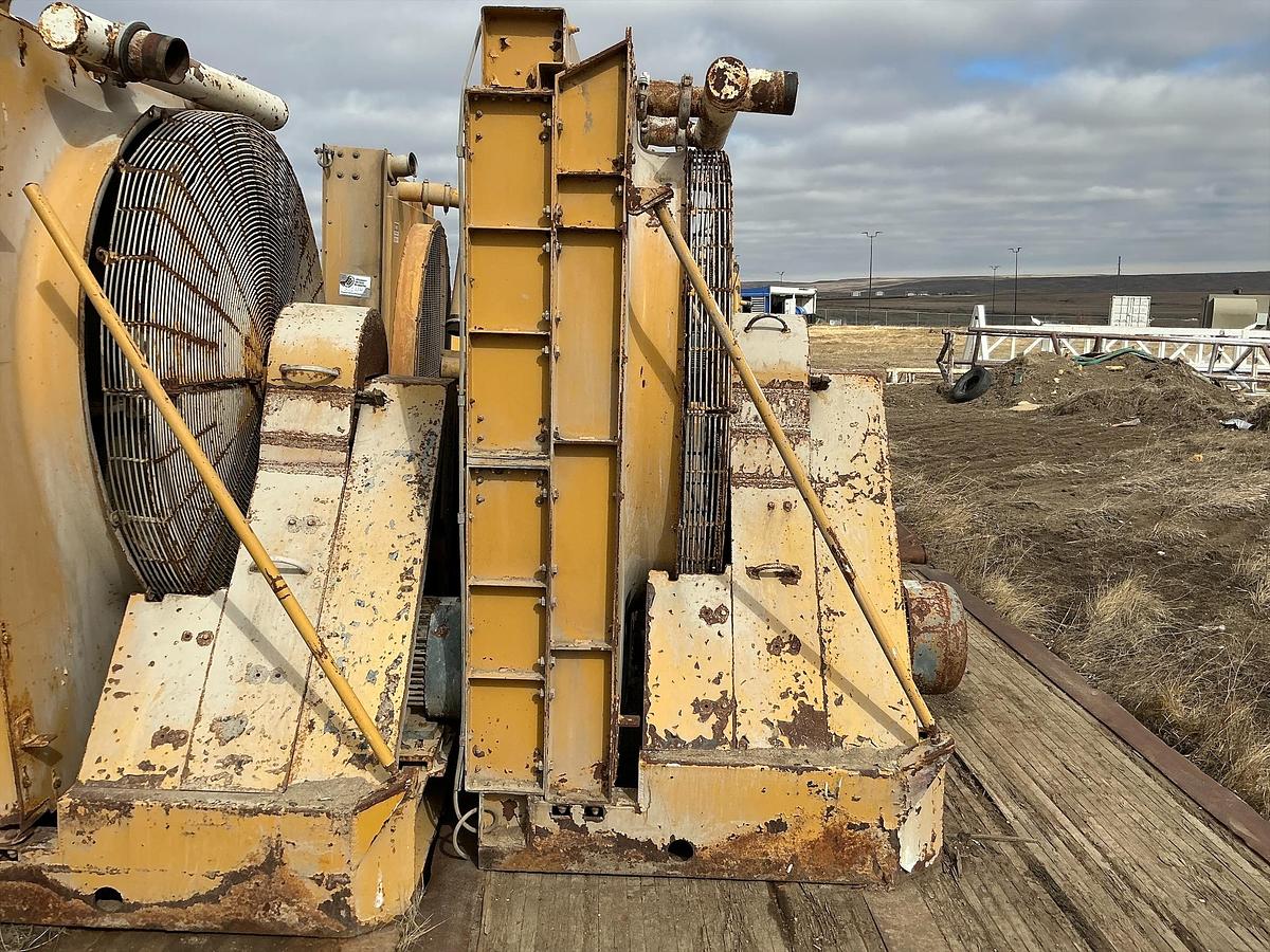 Used Caterpillar 3512 Electric Motor-Powered Radiator/Cooling Unit 