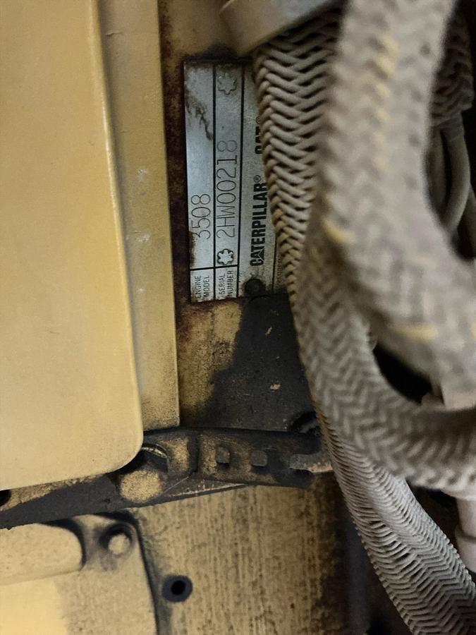 Used Cat 3508B Generator, SCR House, Remote Radiator 