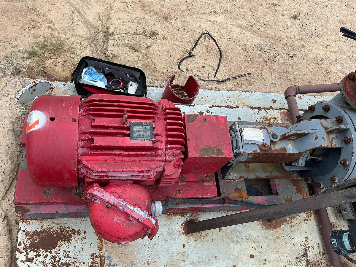 Used WCR Pump on Skid