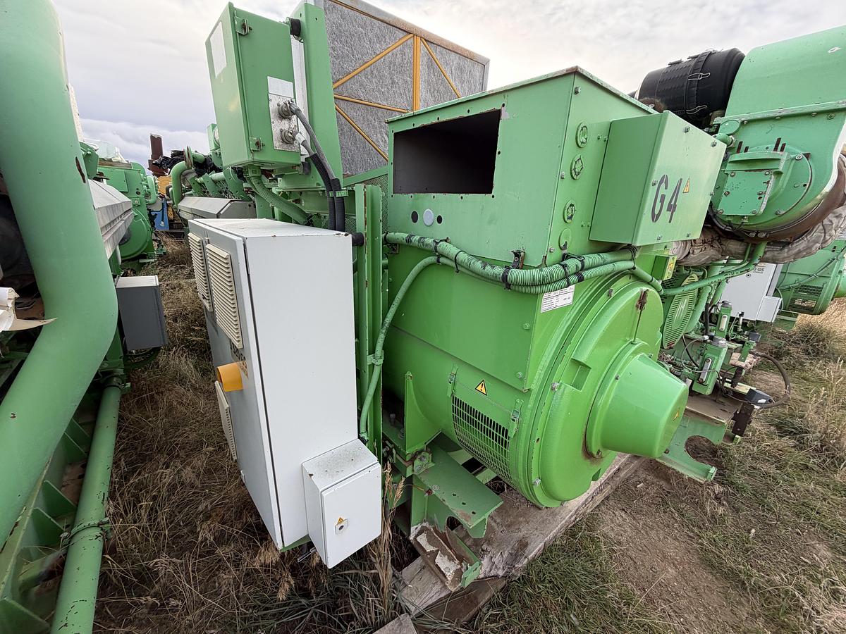 Used 2011 General Electric Jenbacher JGS 320 GS Natural Gas Generator 1712KW