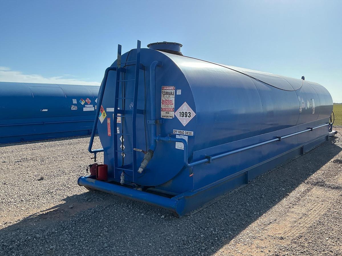Used Welded Steel Fuel Tank H&P