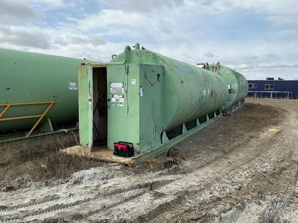 Used 10,000 Gallon Diesel Fuel Welded Steel Tank