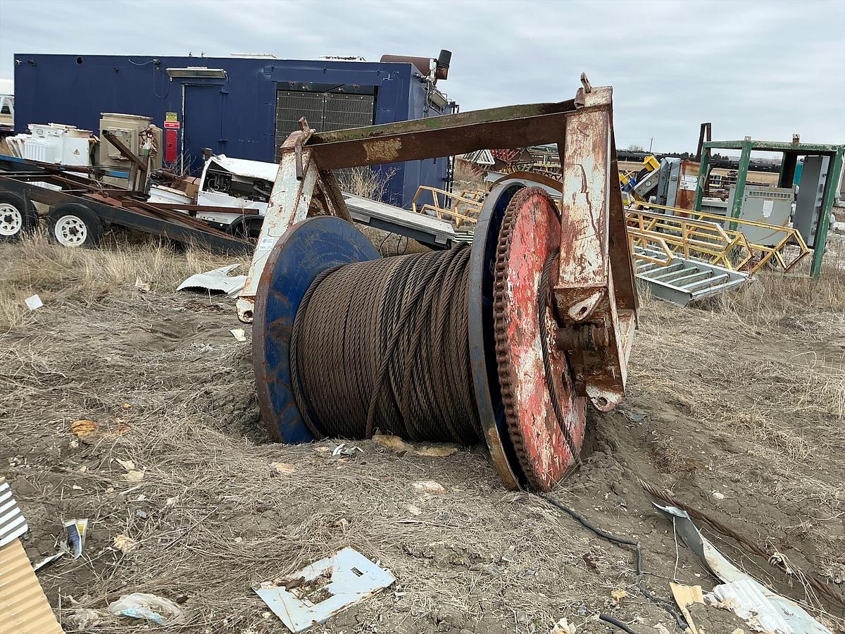 Used Drill Line Spool