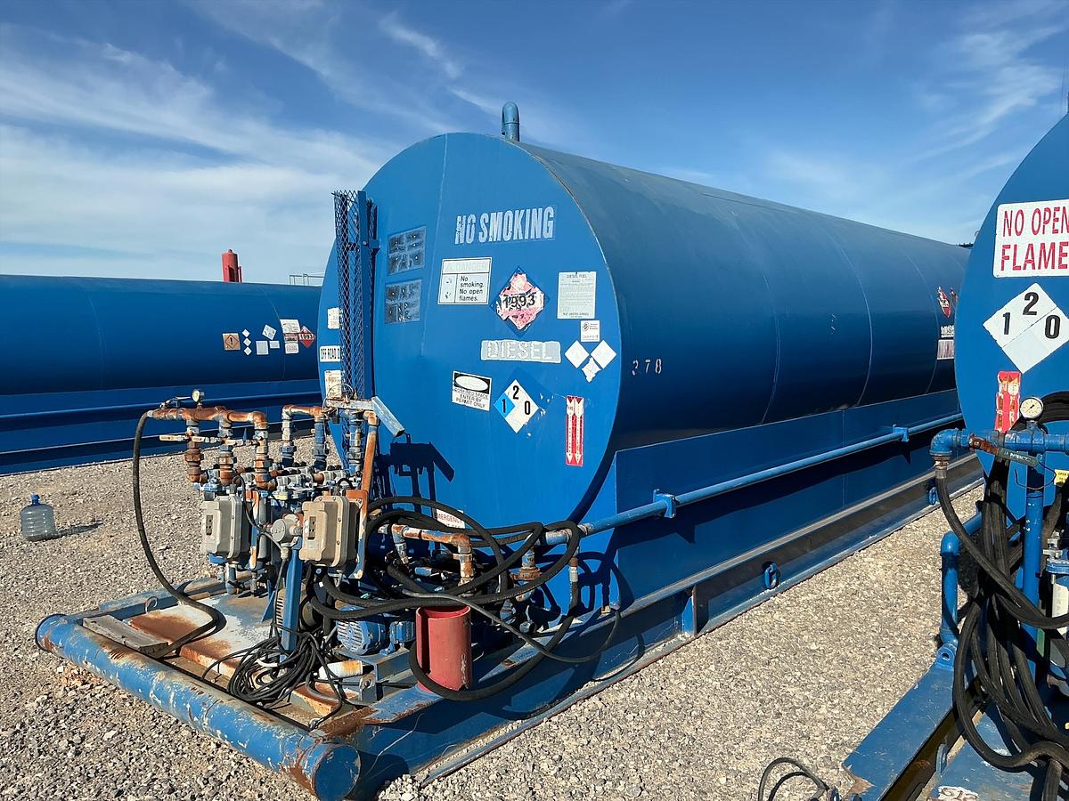 Used Welded Steel Fuel Tank H&P