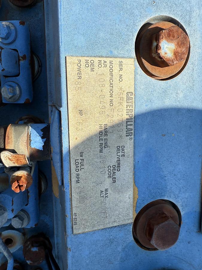 Used Well Service Triplex Mud Pump