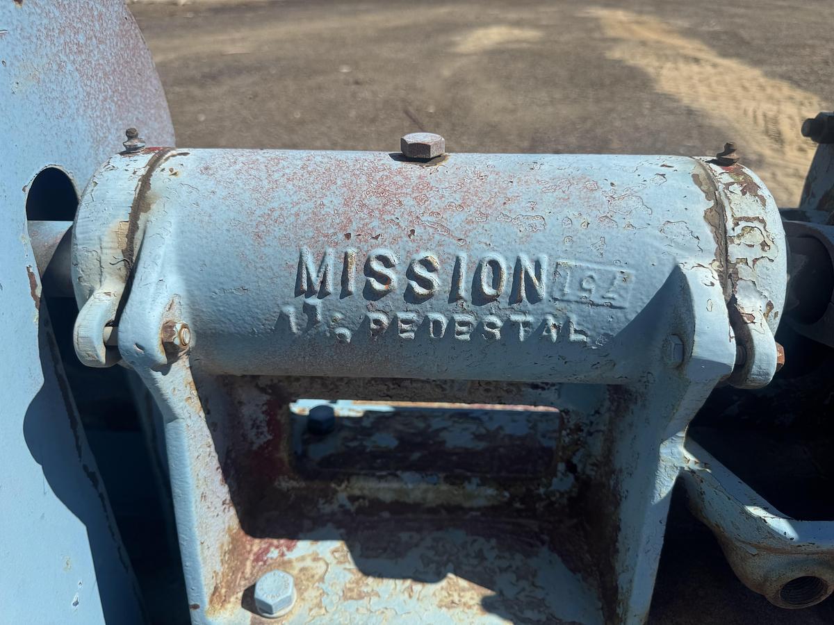 Used Skid mounted pump Shop made