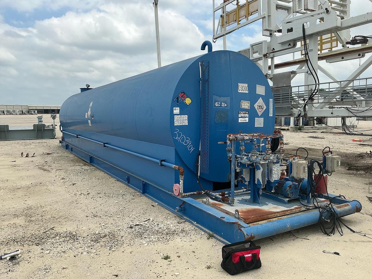 Used Fuel Tank, Welded Steel, H&P