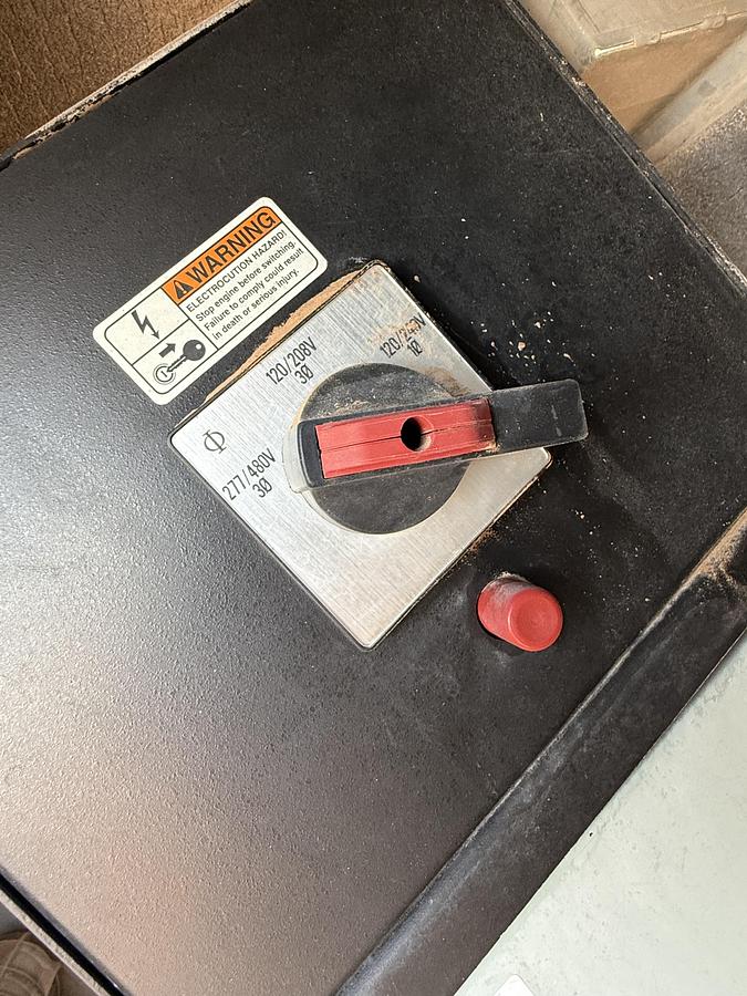 Used Warren Power Systems 3 Phase/60HZ/480V Generator