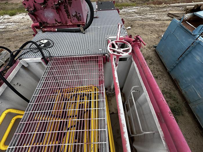 Used Mud Tank 230 BBL With Shaker