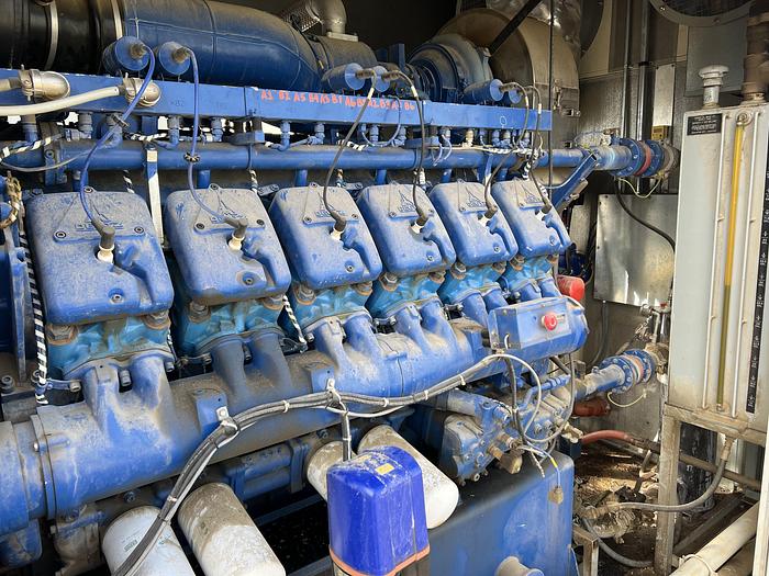 Used 2003 Deutz TBG V12 N/G 1460kva generator