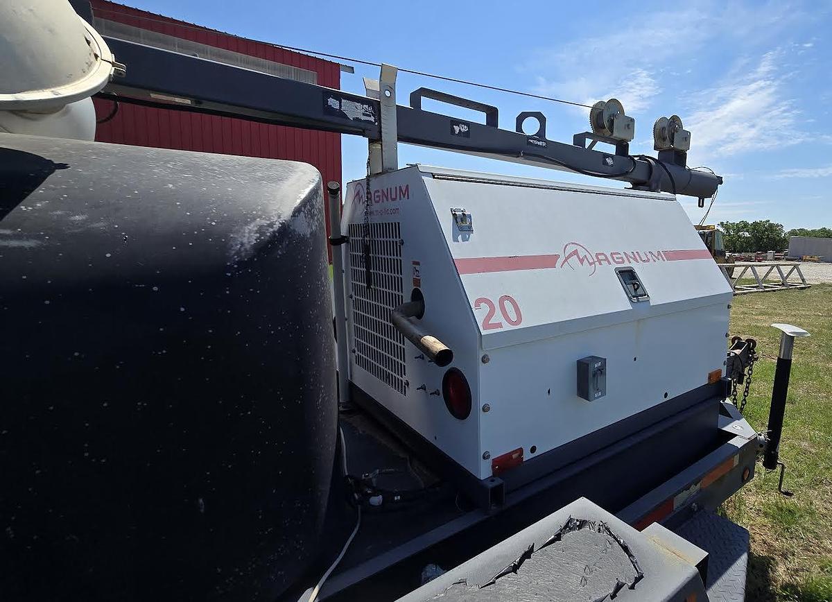 Used Magnum 20KW Generator with Lights, Trailered