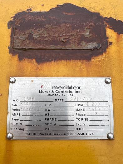 Used CAT 3512-A Diesel Generator