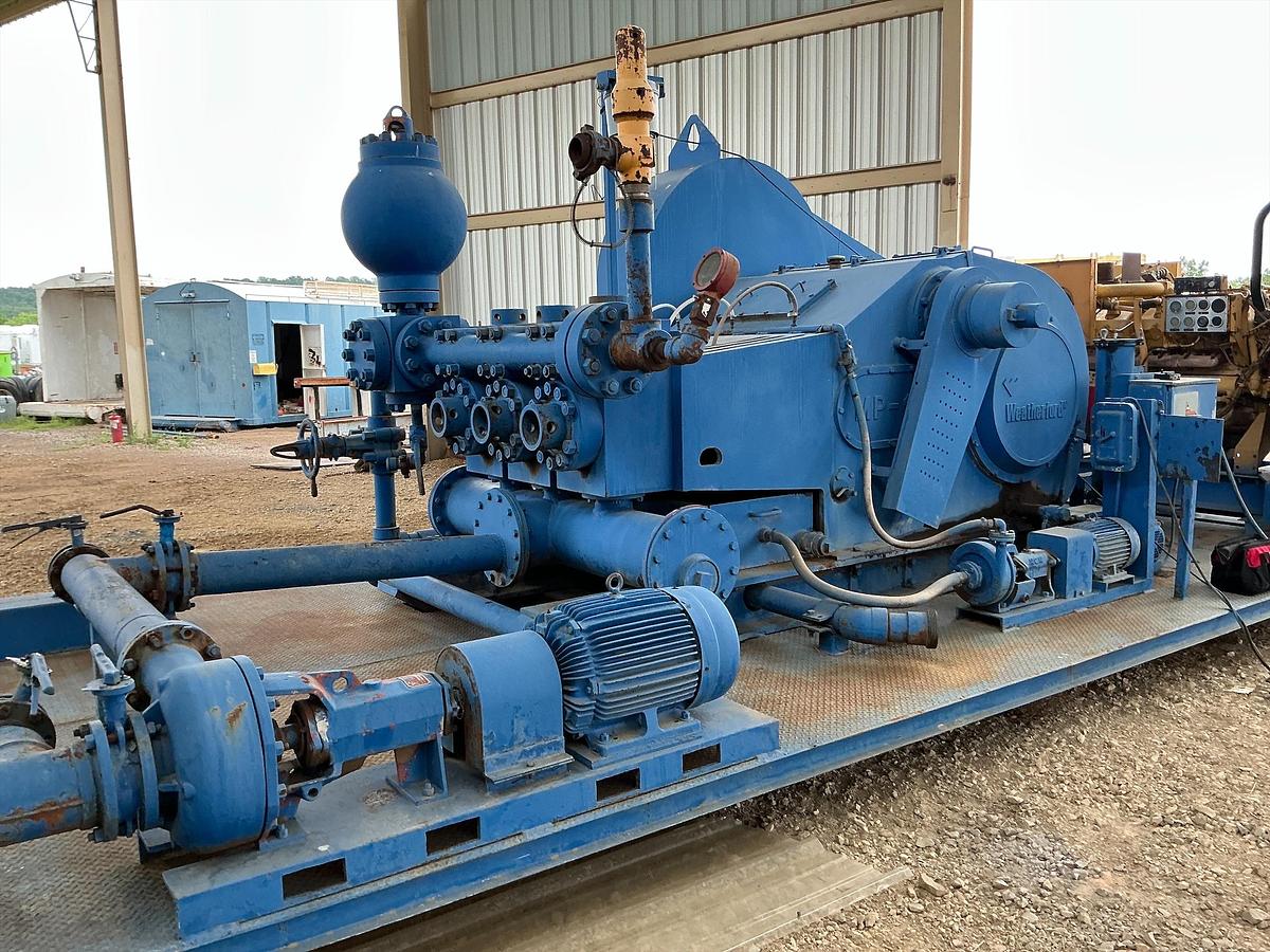 Used Mud Pump Skid