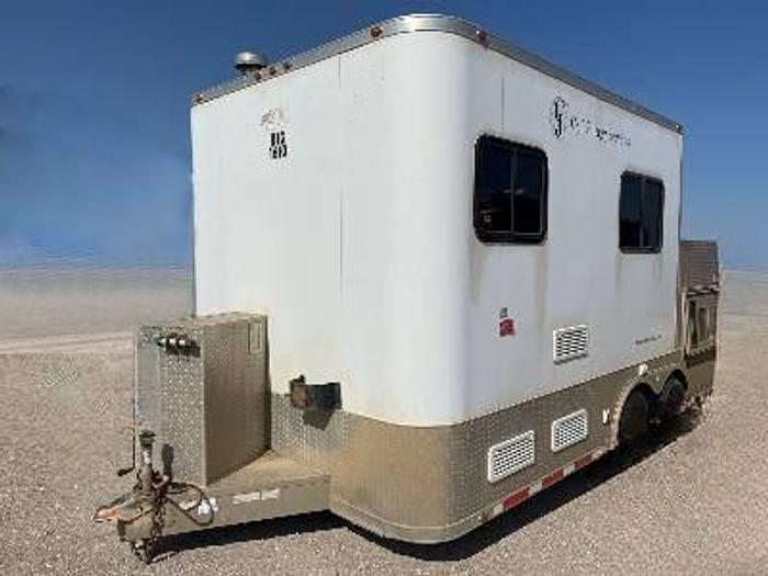 Used 2007 Aluminum Dog House Trailer 20 ft T/A