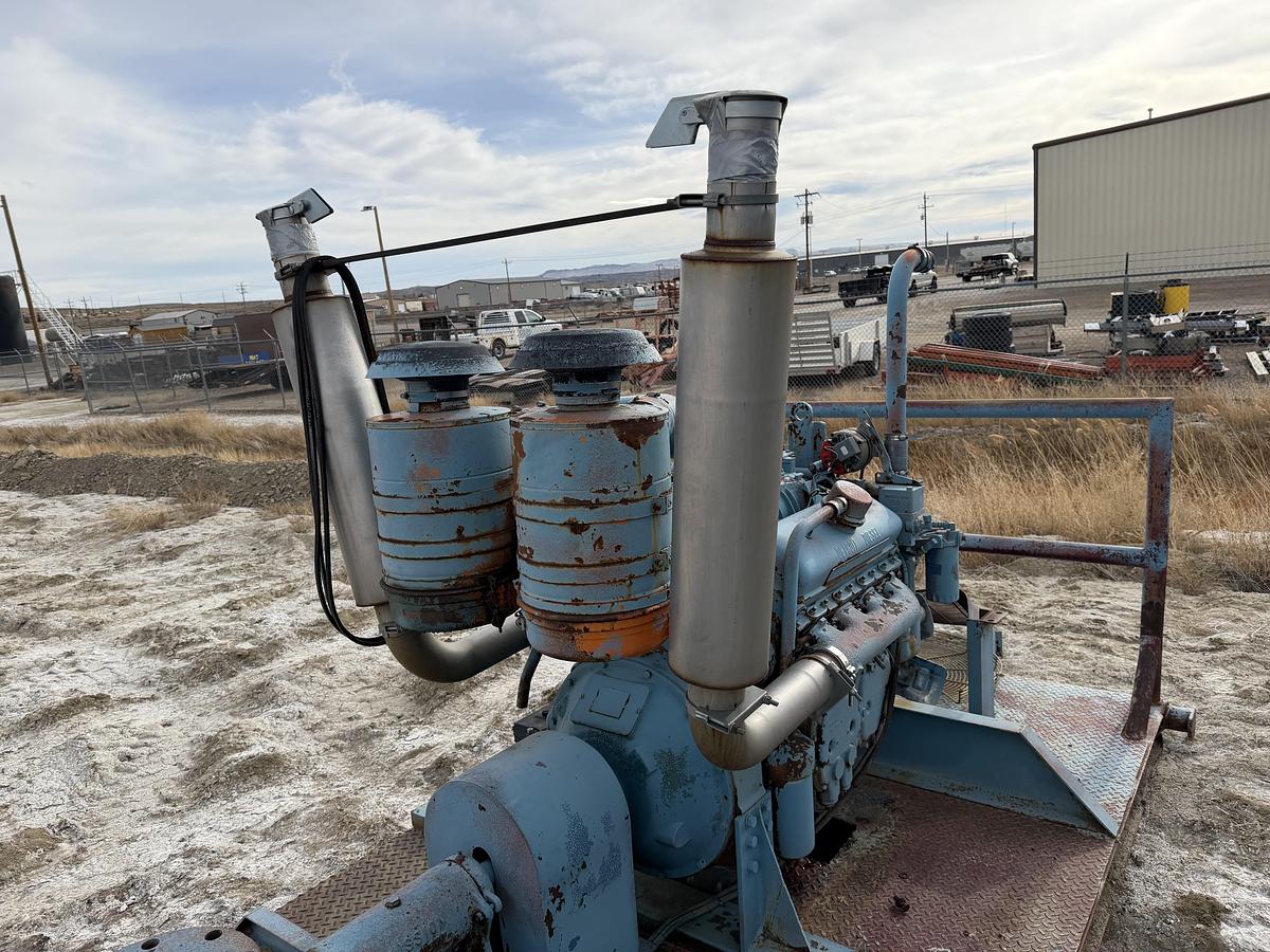 Used Skid Mounted Pump Mission Centrifugal Water Pump