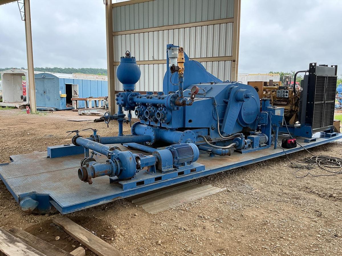 Used Mud Pump Skid