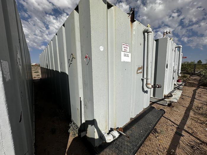 Used Skidded Fuel Tank 13,800 Gallon Diesel Tank