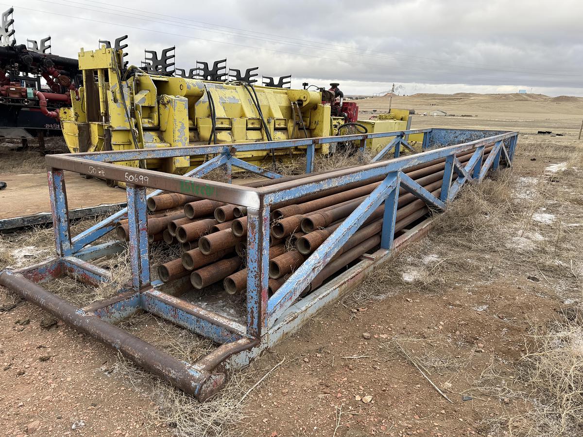 Used Steel Pipe Tub with Drill Pipe