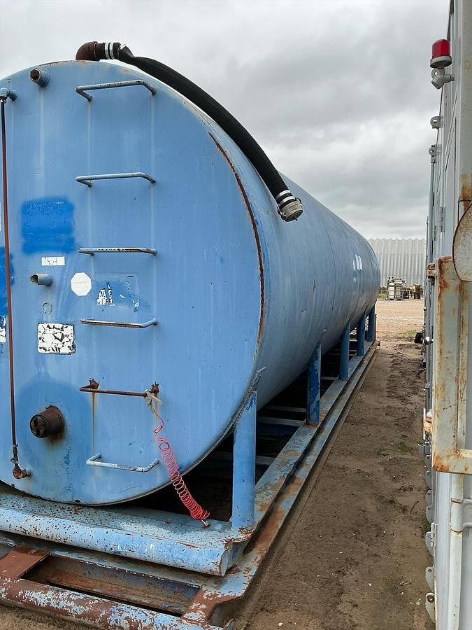 Used 10,000 Gallon Fuel Tank Skidded