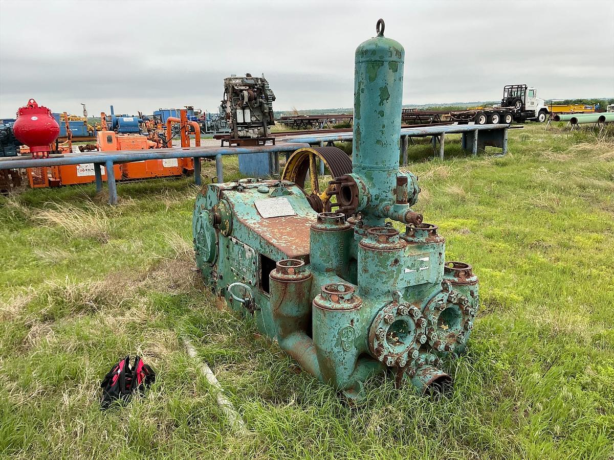 Used Continental Emsco D-125 Power Pump 