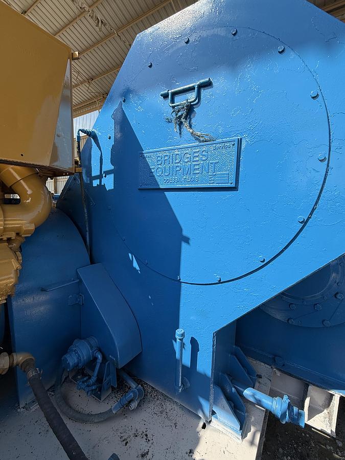 Used National Oilwell 9-P-100 Triplex Mud Pump