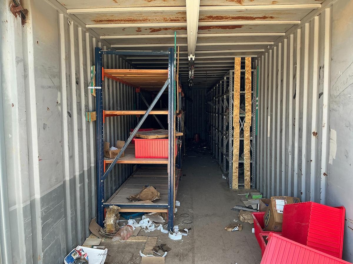 Used Connex Shelves