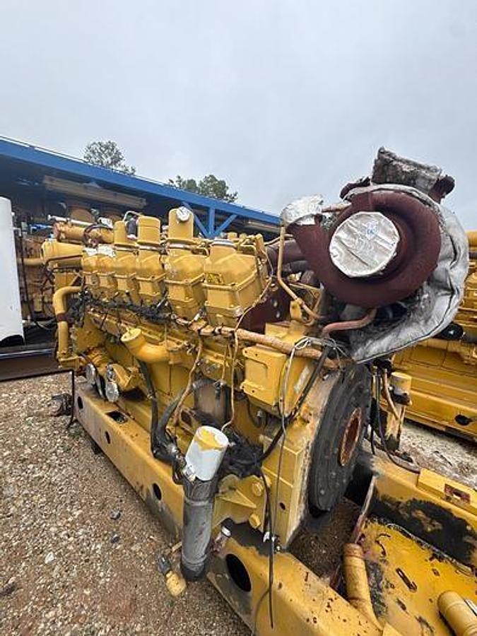 Used 2011 CAT 3512-C Engine w/Generator Drive