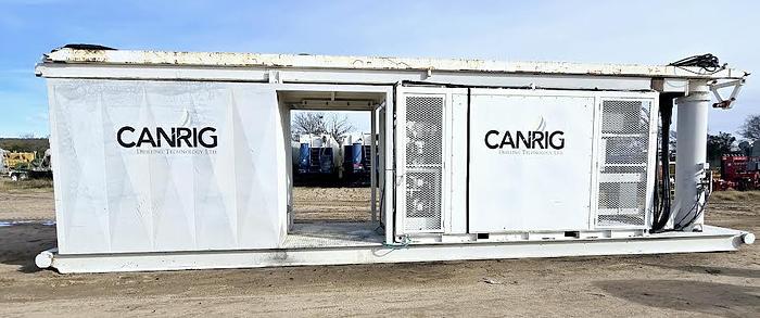 Used 2010 Canrig 1250AC-681 Top Drive with Frequency Cabinet