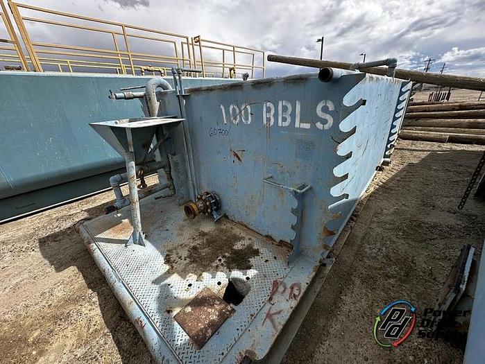 Used Mud Tank 100 BBL
