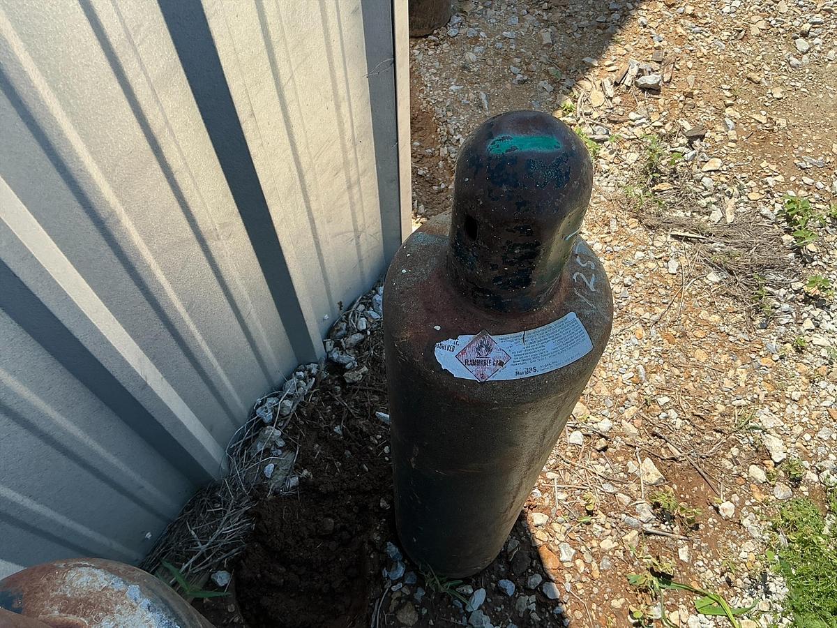 Used Air Gas, Gas Cylinder Tank