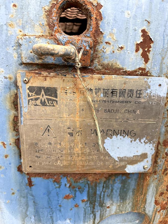 Used Bomco F1000 Mud Pump 