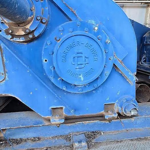 Used GARDNER DENVER PZ9 MUD PUMP