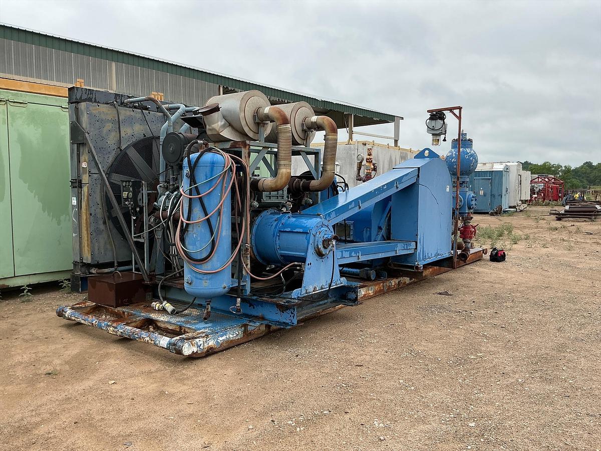 Used 2007 Sinocan MD8 Triplex Mud Pump