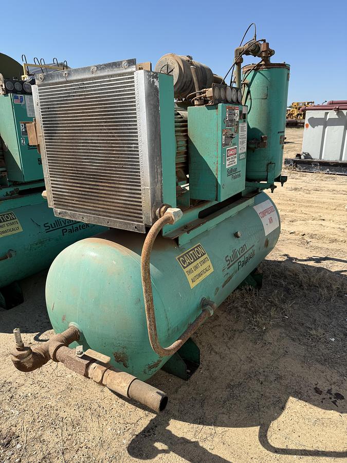 Used SULLIVAN PALATEK 50DG AIR COMPRESSOR 