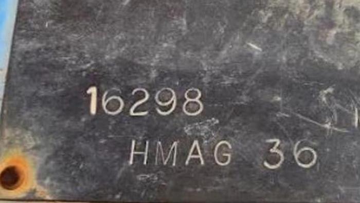 Used Gensco Hydraulic Powered Electrically Switched Electro Lifting Magnet HMAG Series