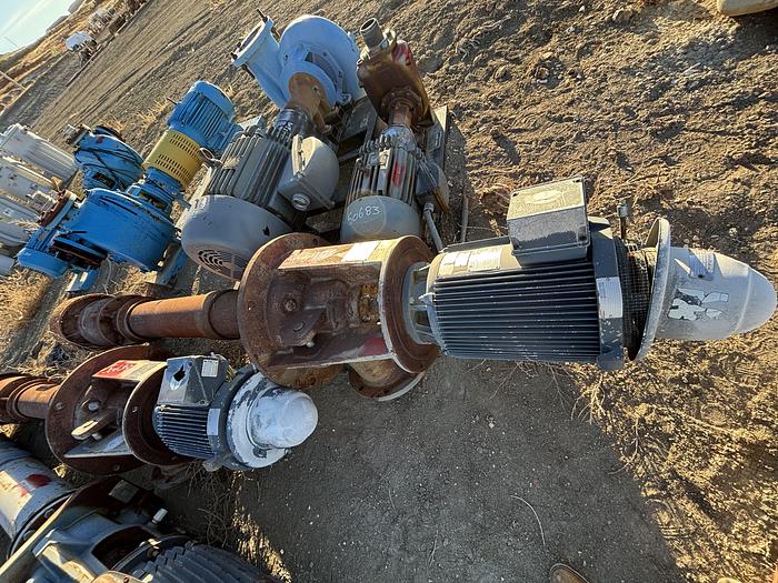 Used FLOWSERVE 14 Inch Vertical Turbine Pump