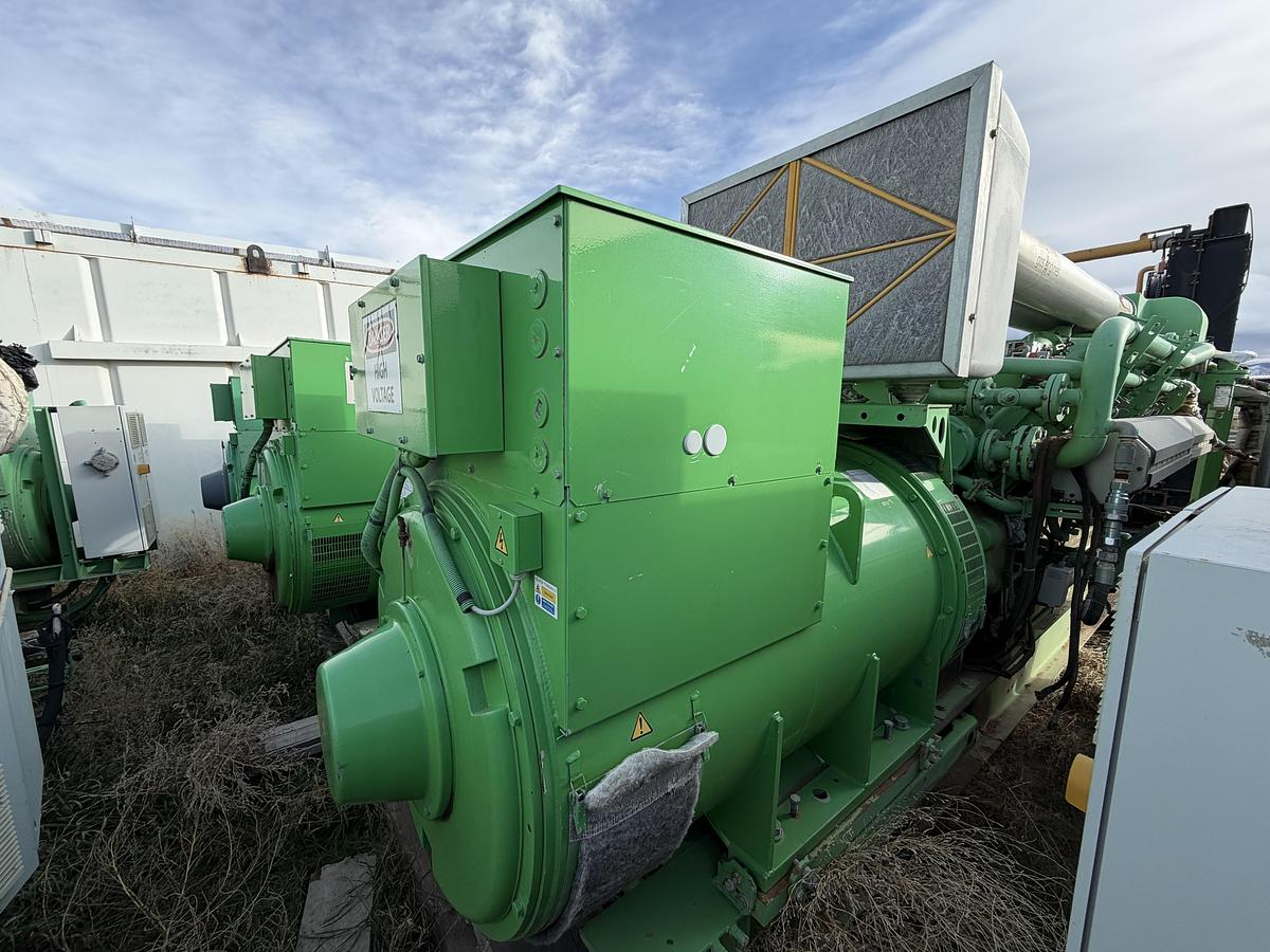 Used 2011 General Electric Jenbacher JGS 320 GS Natural Gas Generator 1712KW