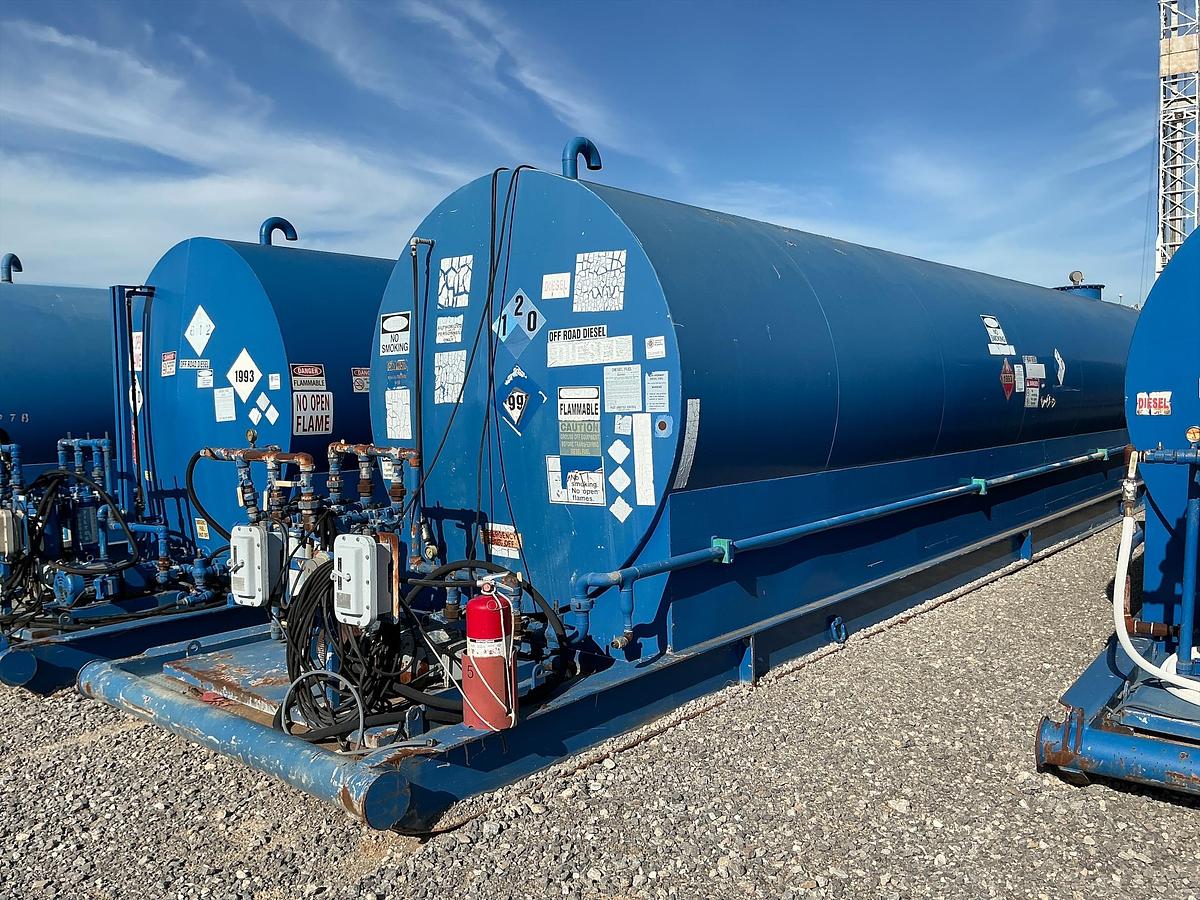 Used Welded Steel Fuel Tank H&P