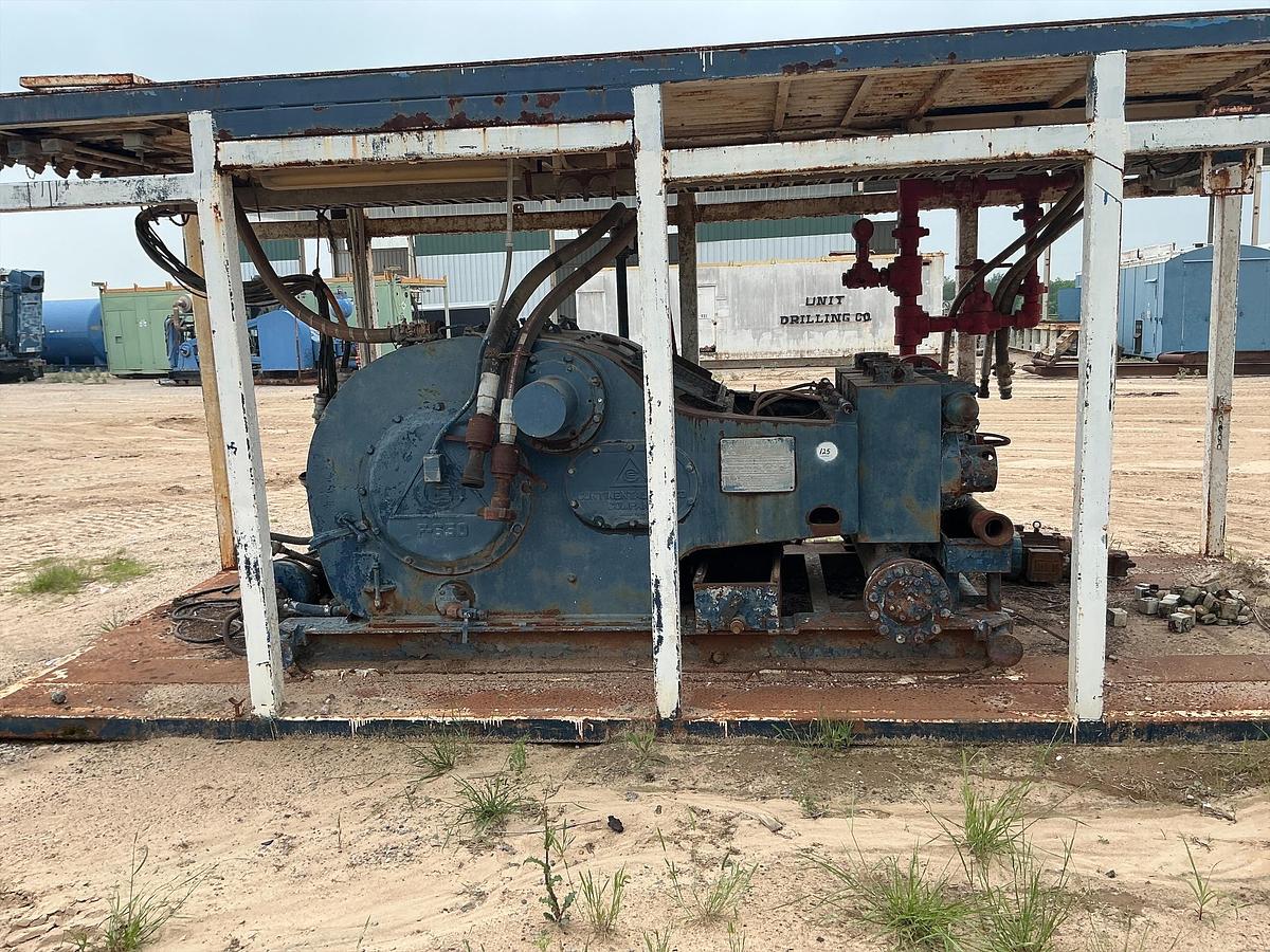 Used Continental Emsco F-650 Mud Pump