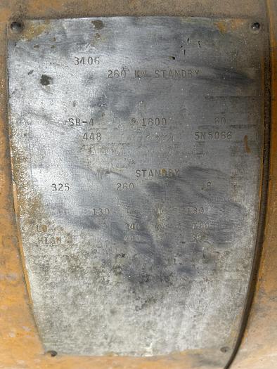 Used Cat 3406 Generator