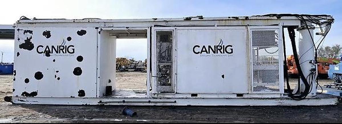 Used 2010 Canrig 1250AC-681 Top Drive with Frequency Cabinet