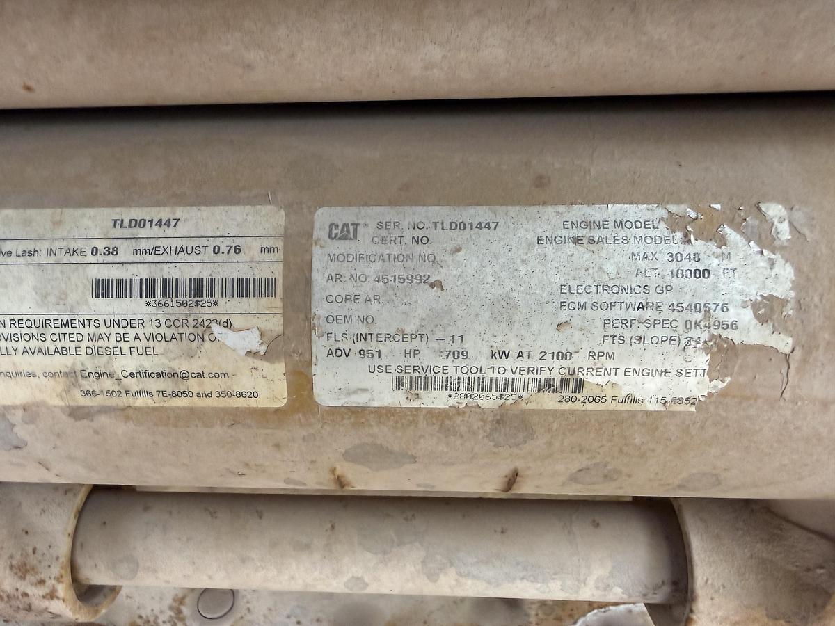 Used Caterpillar C32 Diesel Engine