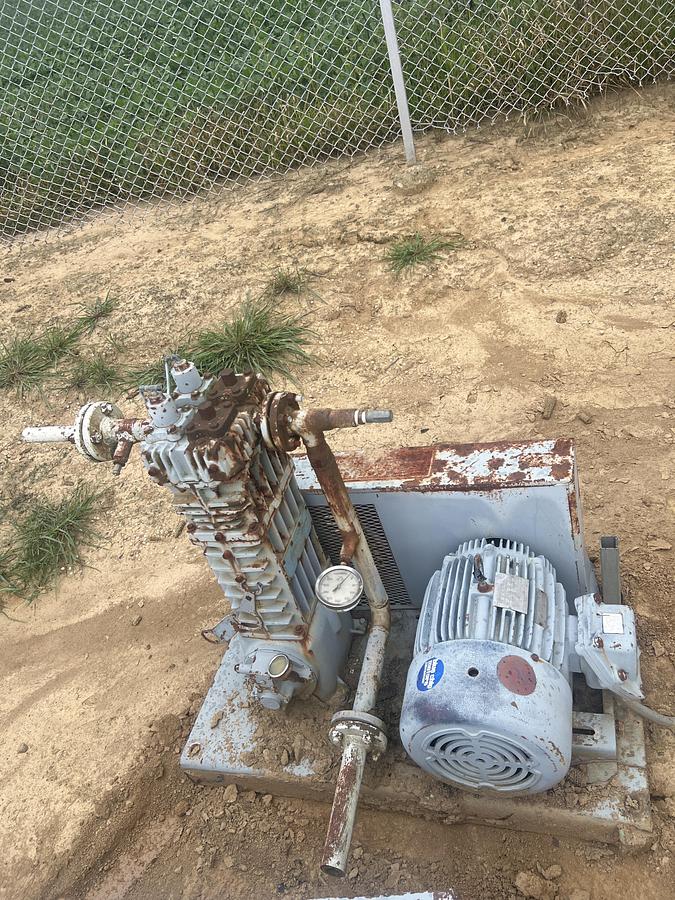 Used Corken Gas Compressor W/Marathon Electric Motor